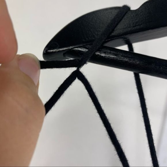 Topshop Spaghetti Strap Black Crochet Gauze Romper Medium - Picture 16 of 16